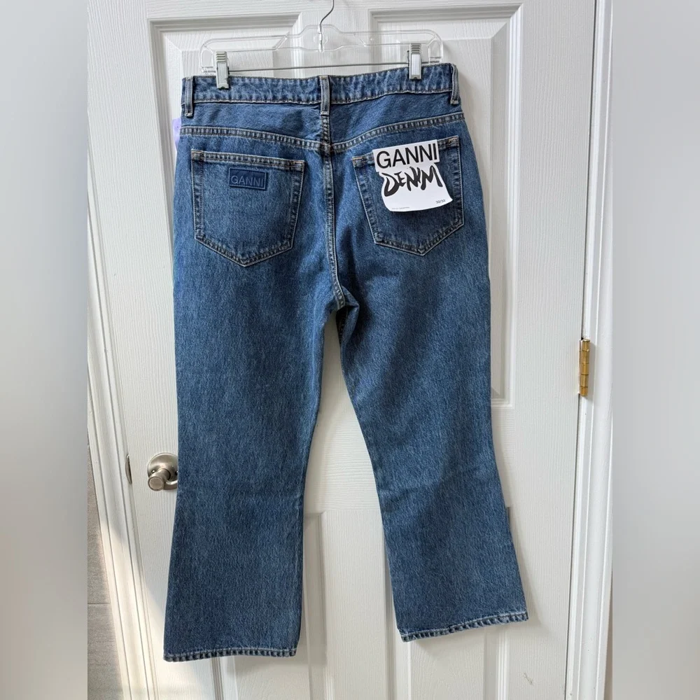 NWT Ganni betzy jeans